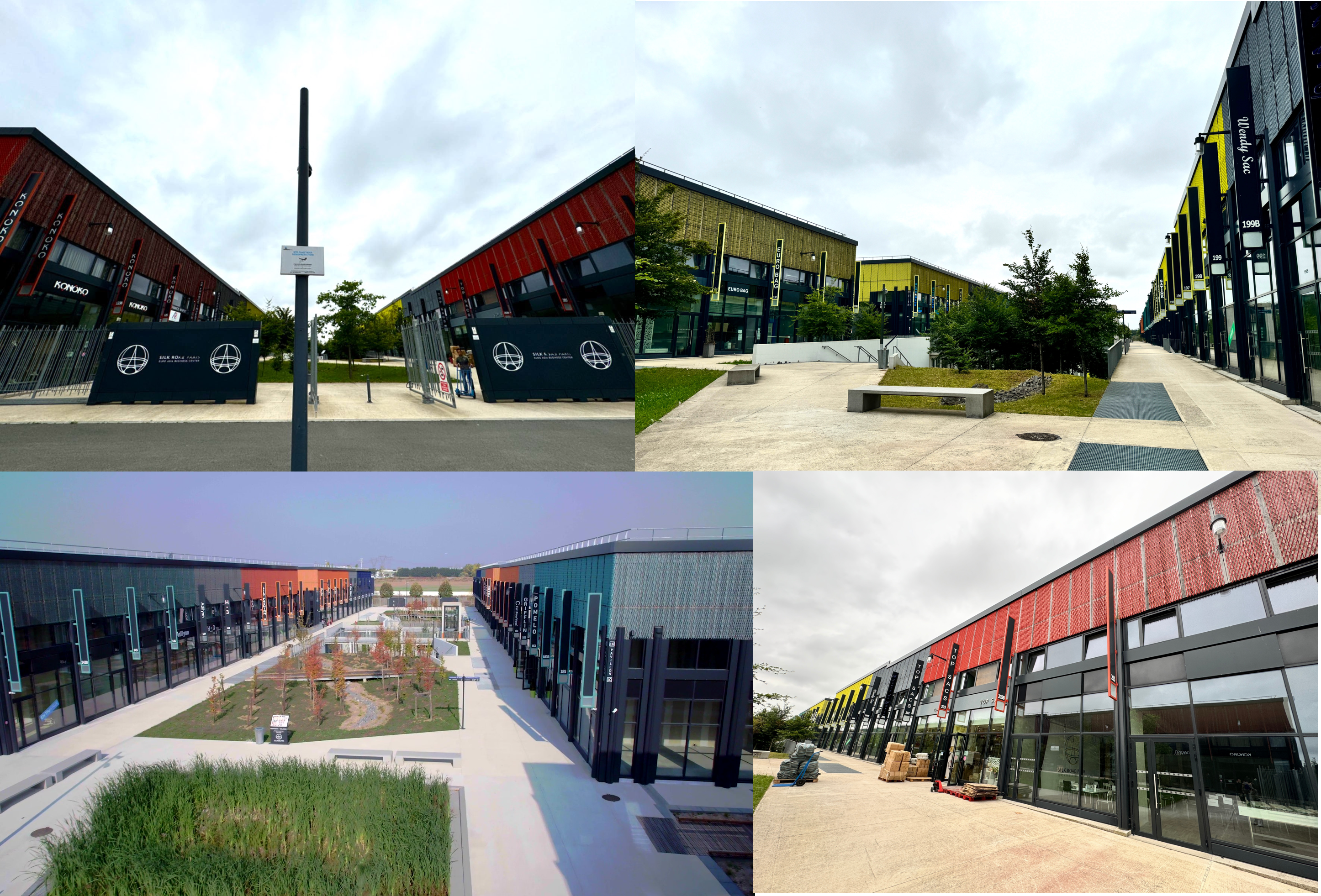 Exhibition, Office, and Livestream Base in Europe-China Business Park